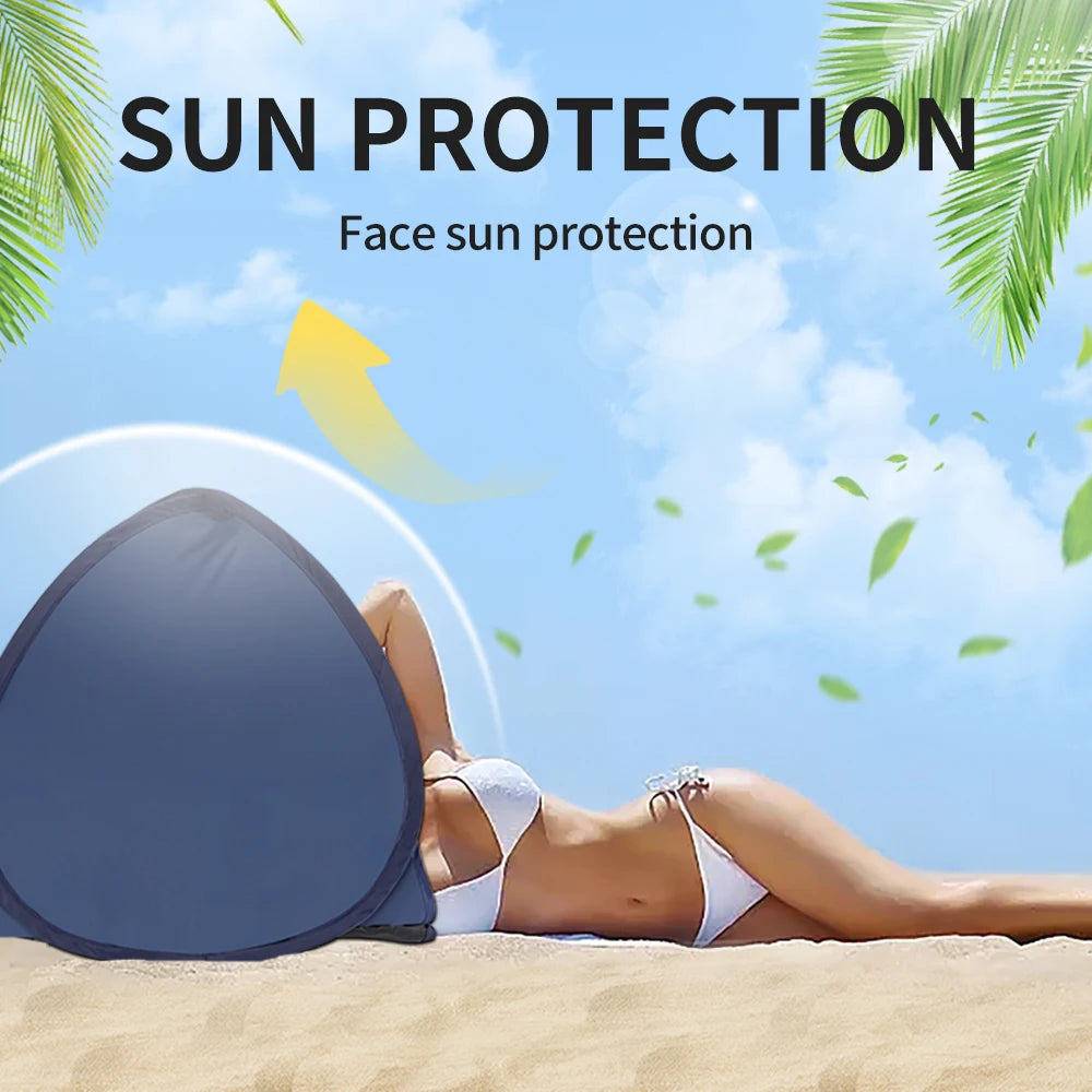 Pare-soleil portable, pliable – protection rapide pour activité extérieure, pique-nique, plage