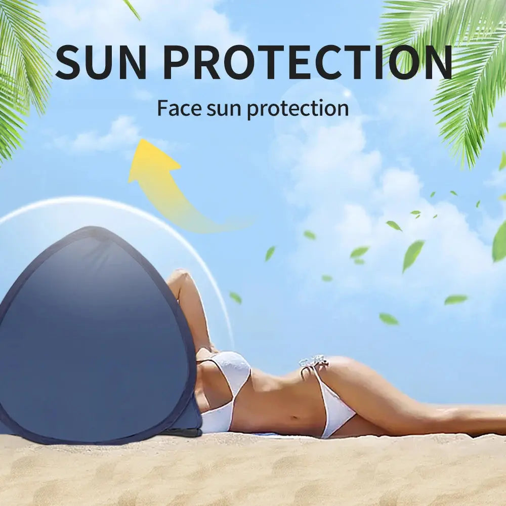Pare-soleil portable, pliable – protection rapide pour activité extérieure, pique-nique, plage SportMix