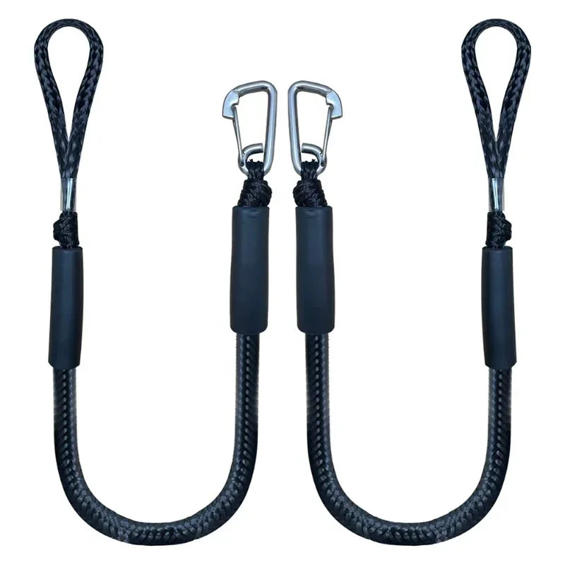 Corde d'amarrage pour kayak, jet ski, ponton, canoë, bateau à moteur, sport nautique