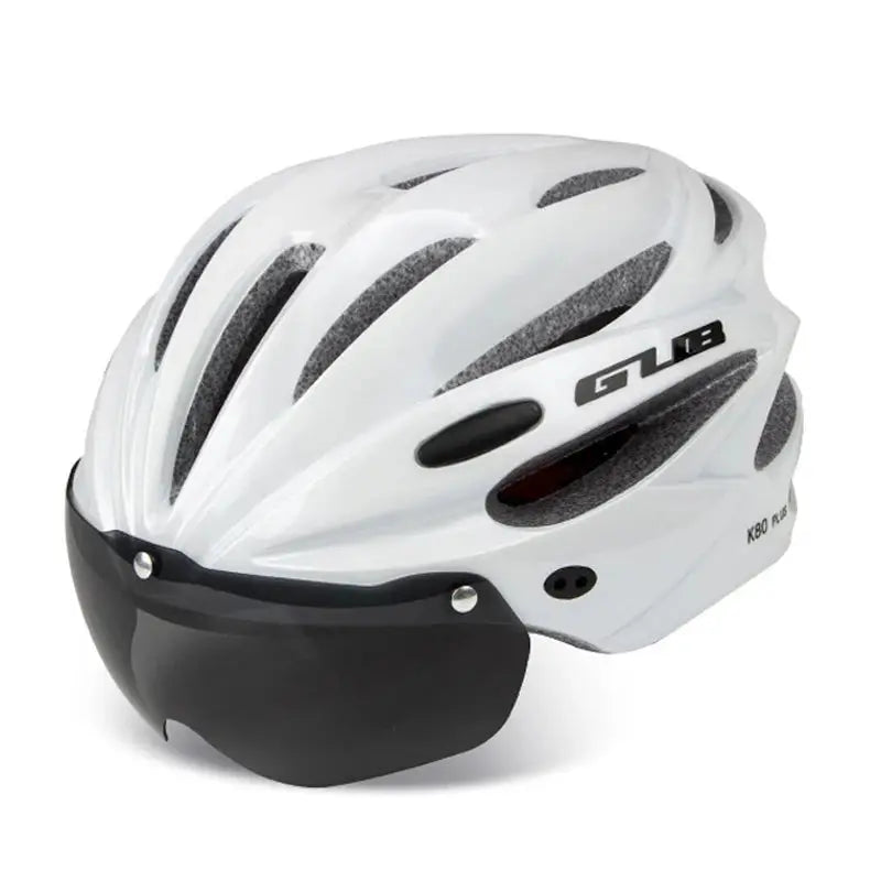 Casque de vélo avec lunettes magnétiques, coupe-vent SportMix