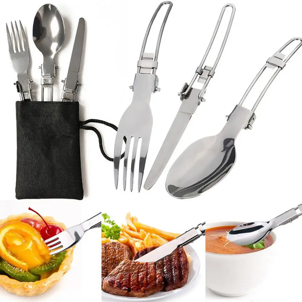 Ensemble de cuisine portable – idéal pour camping, rando, pique-nique et aventure