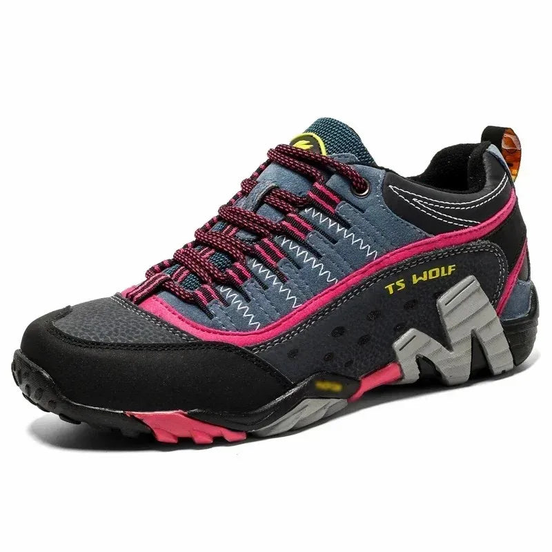 Chaussures de randonnée unisexes premium en cuir – robustes, confortables et durables