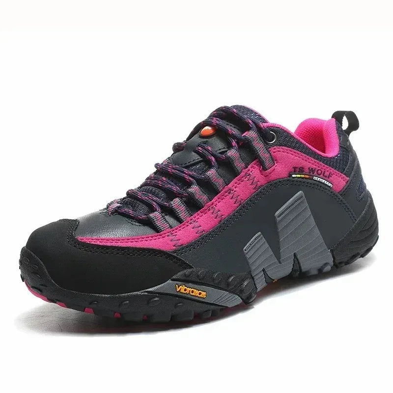 Chaussures de randonnée unisexes premium en cuir – robustes, confortables et durables
