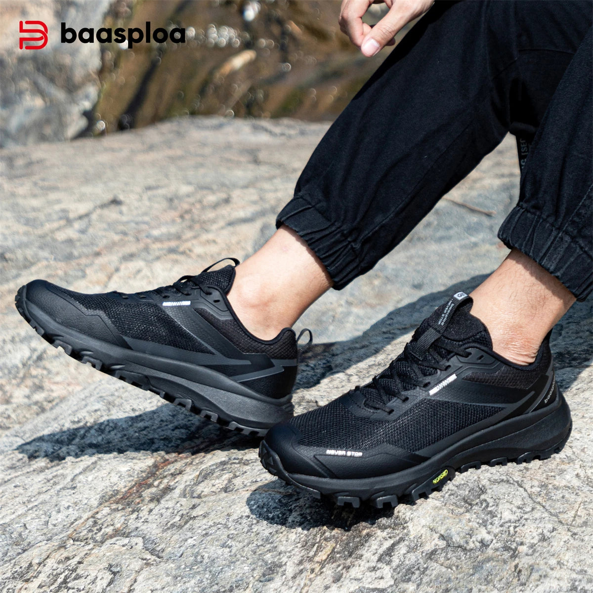 Chaussures de randonnée homme – respirantes, antidérapantes et robustes