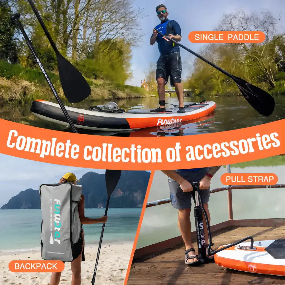 Planche de surf gonflable Stand Up Paddle Board 335 x 84 x 15 cm + Accessoires complets