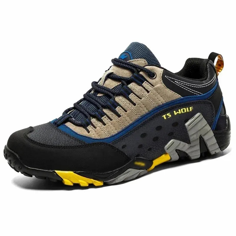 Chaussures de randonnée unisexes premium en cuir – robustes, confortables et durables