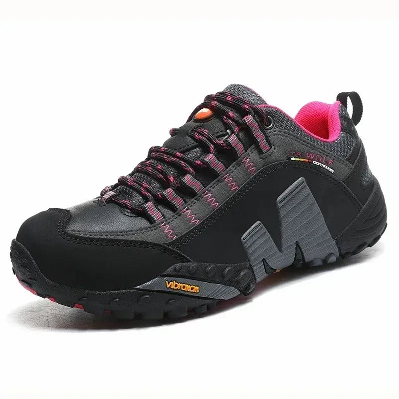Chaussures de randonnée unisexes premium en cuir – robustes, confortables et durables