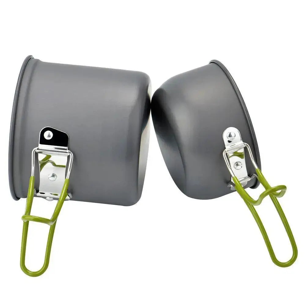 Ensemble de cuisine portable – idéal pour camping, rando, pique-nique et aventure SportMix