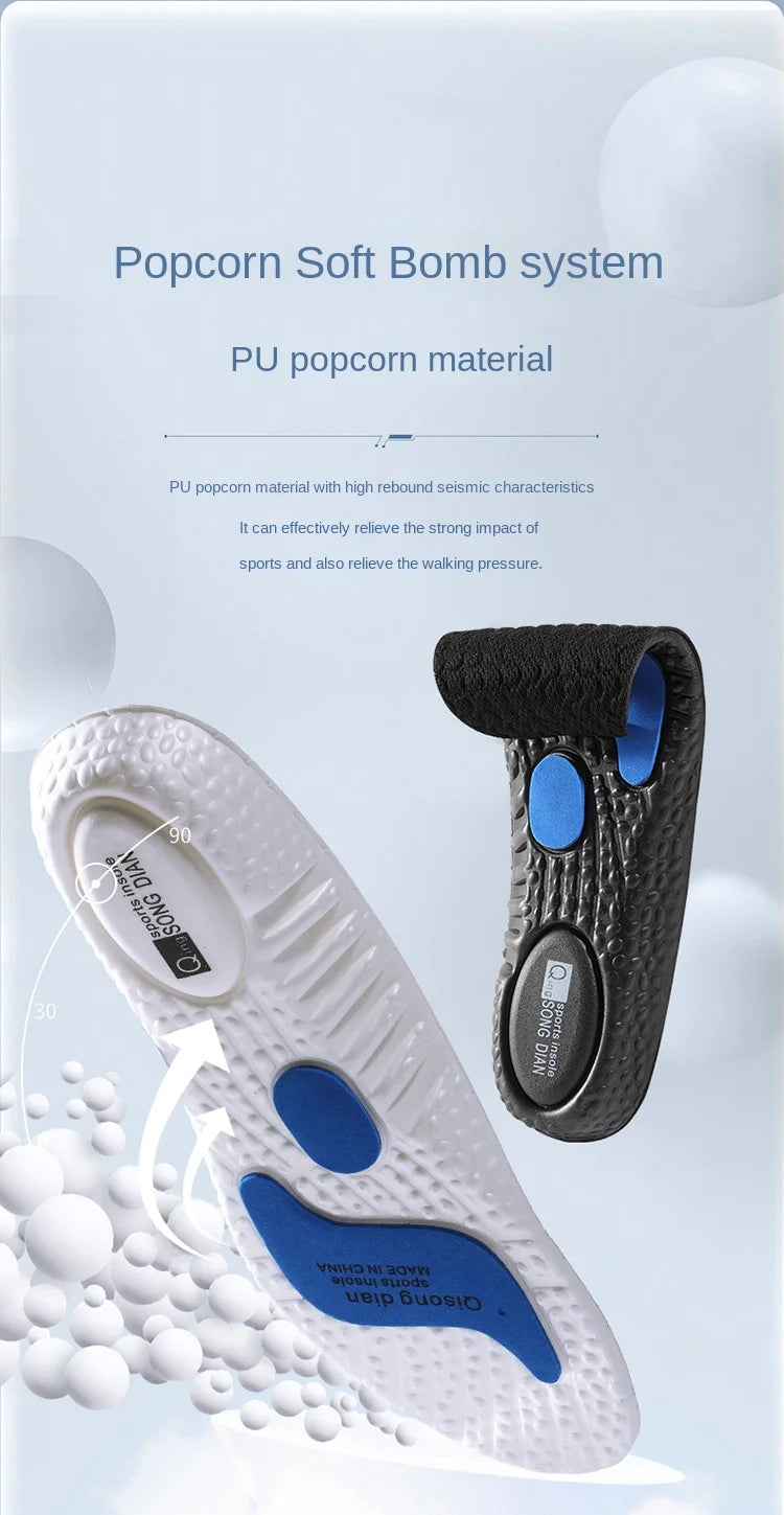 Semelles respirantes, absorption des chocs, chaussures de course, coussinets, soins des pieds