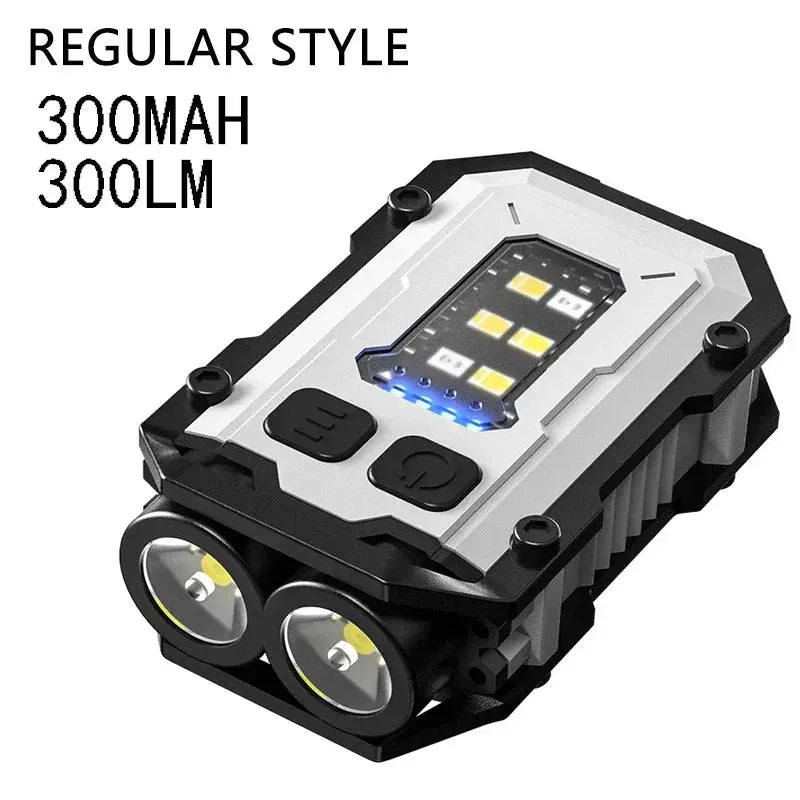 Lampe de poche mini LED rechargeable, ultra-brillante et pratique avec clip magnétique SportMix