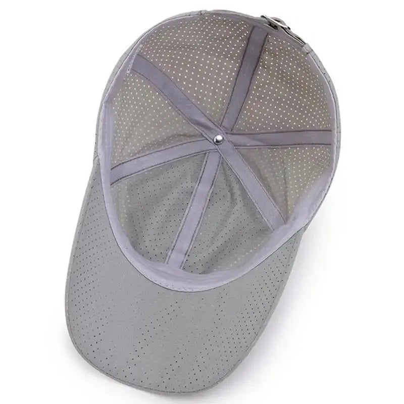 Casquettes en velours respirant pour hommes et femmes, pare-soleil, sports et loisirs, casquettes de tennis, de golf, été, plage