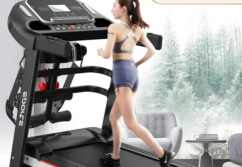 Tapis roulant électrique pliant avec écran LED, tapis roulants multifonctions intelligents, salle de sport à domicile, cardio, santé physique