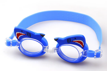 Lunettes de natation anti-buée pour enfants, nouveau, étanche, mignon, dessin animé, miroir, pour apprendre à nager, la ceinture peut être ajustée