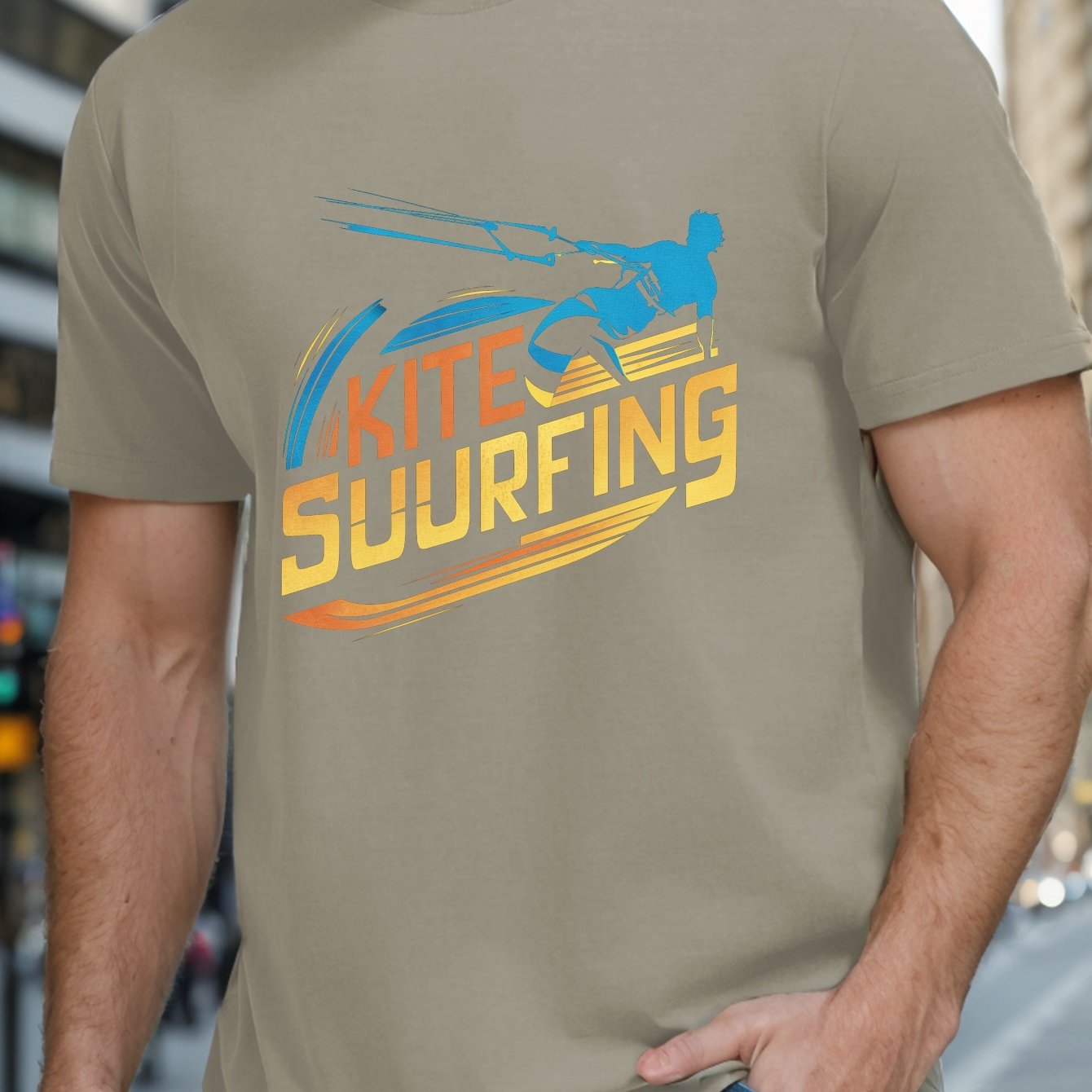 T-shirt pour sport nautique, surf, kitesurf