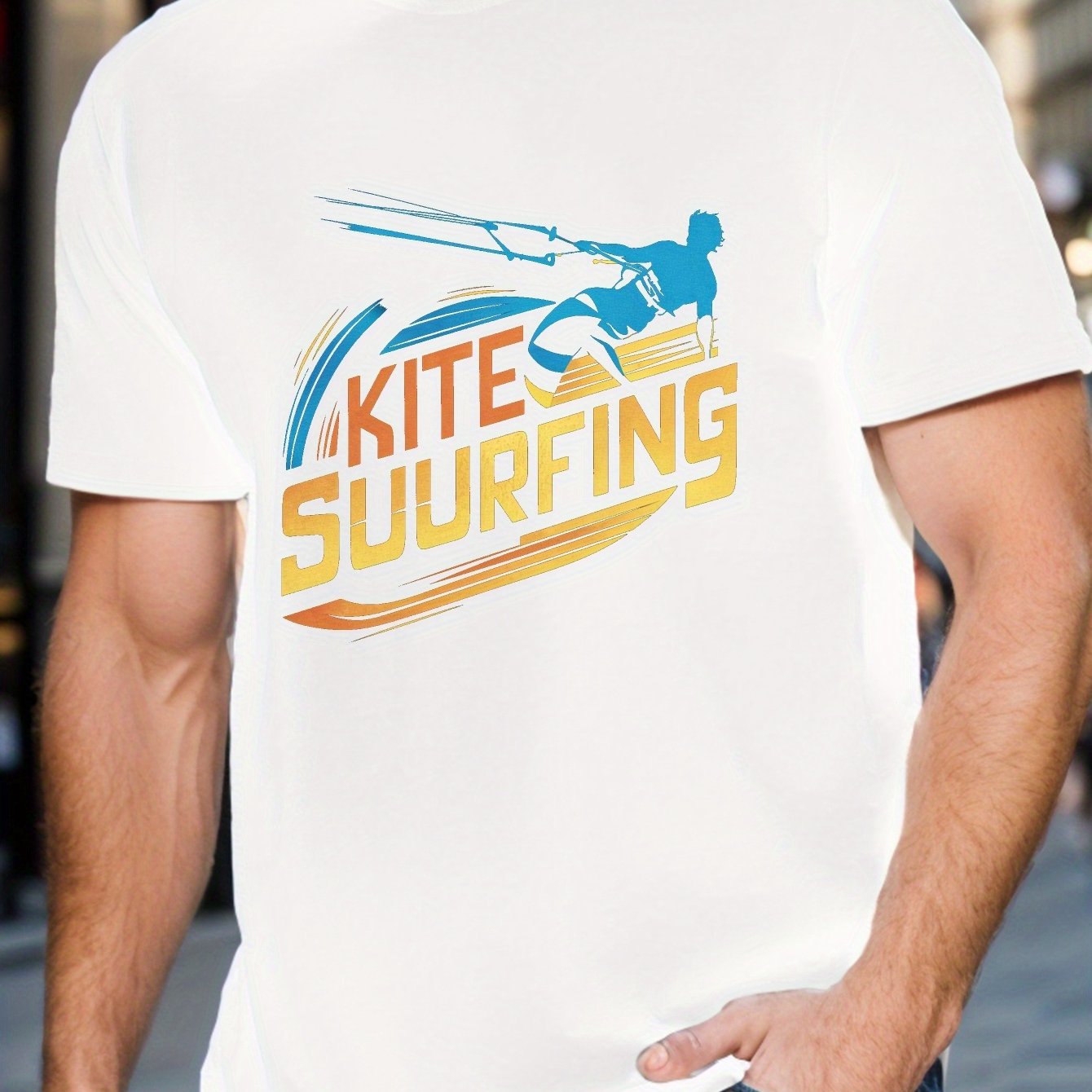 T-shirt pour sport nautique, surf, kitesurf