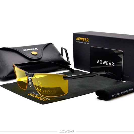 Lunettes vision nocturne HD — Polarisées | Sport homme
