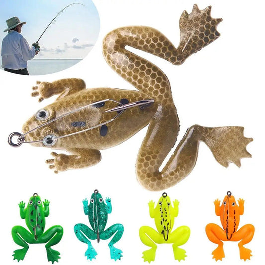 Leurre grenouille silicone — Pêche brochet & perche