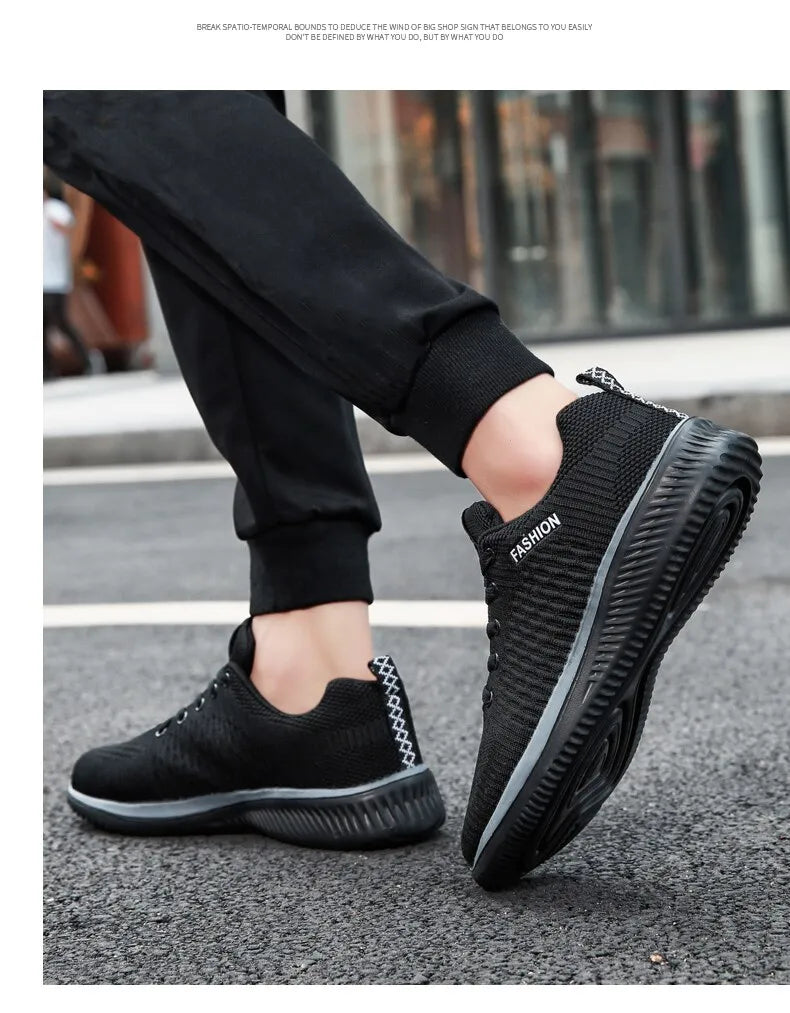 Homme - Chaussures de sport leger, decontractees, confortables, respirant, marche, sneakers, vélo, course, running