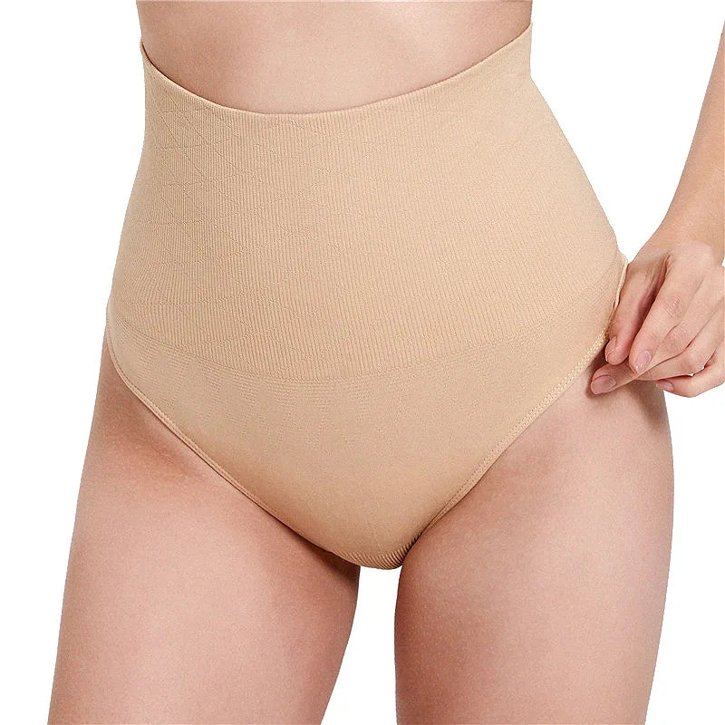 Femme - Culotte taille haute, string, sous-vêtement amincissant, lève-fesses, body shaper, sport, sexy