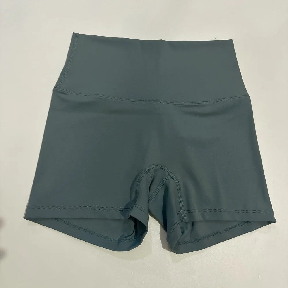 Femme - Short de sport, yoga pour femme, vêtement de sport, court, résistant, doux, athlétique, à compression