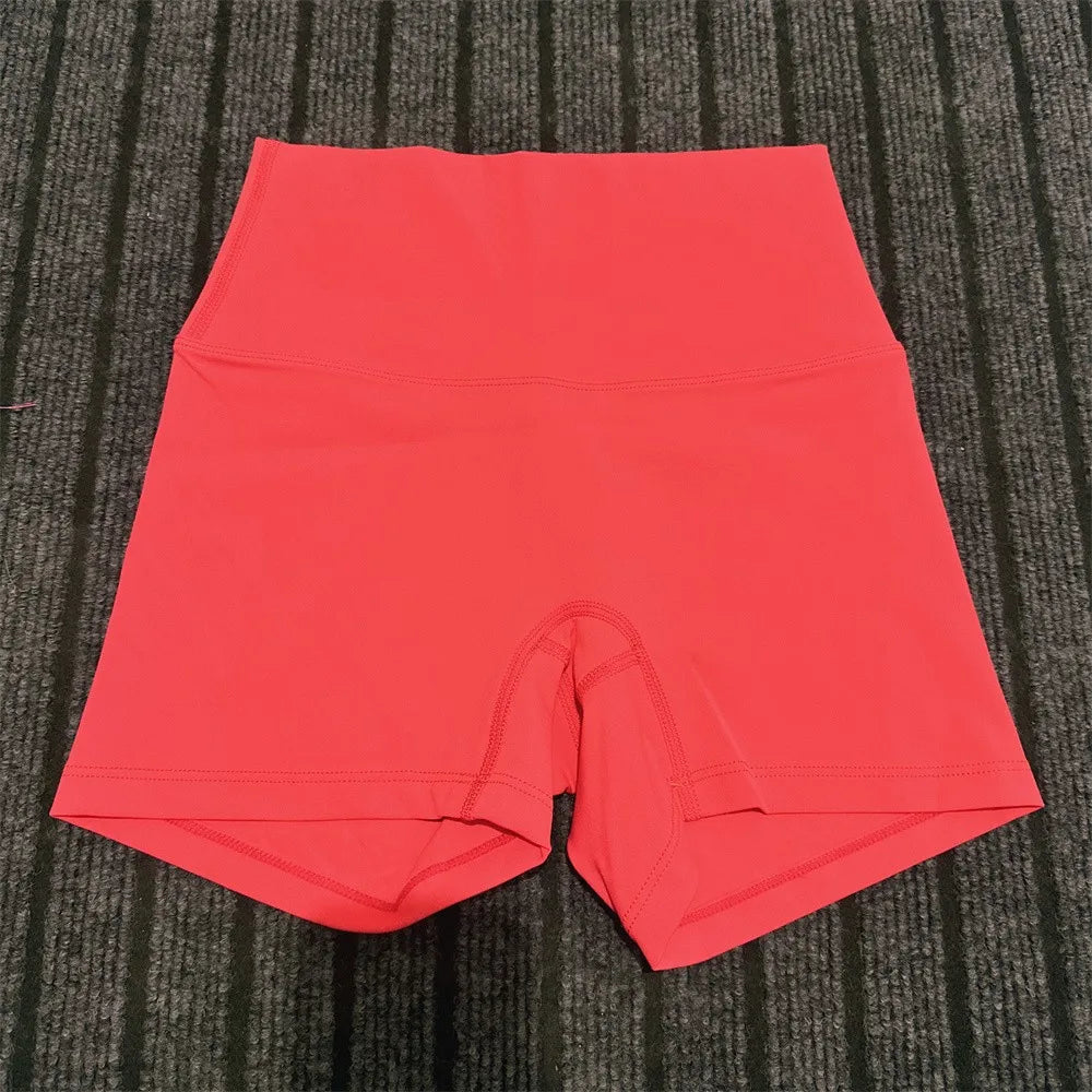Femme - Short de sport, yoga pour femme, vêtement de sport, court, résistant, doux, athlétique, à compression