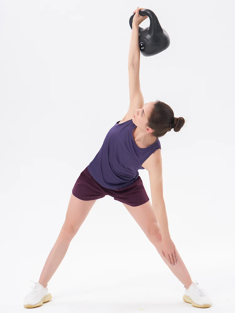  Femme Maillot de corps en maille à dos nu