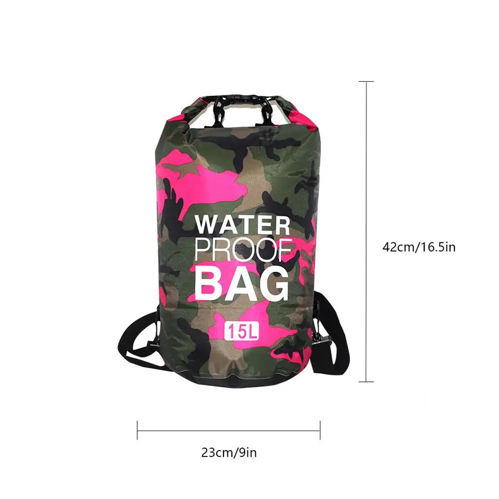 Sac de natation de plage pliable, plongée, rafting, rivière, océan, 5l, 10l, 20l, 30l