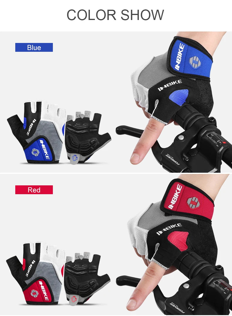 Gants de sport demi-doigt pour hommes et femmes