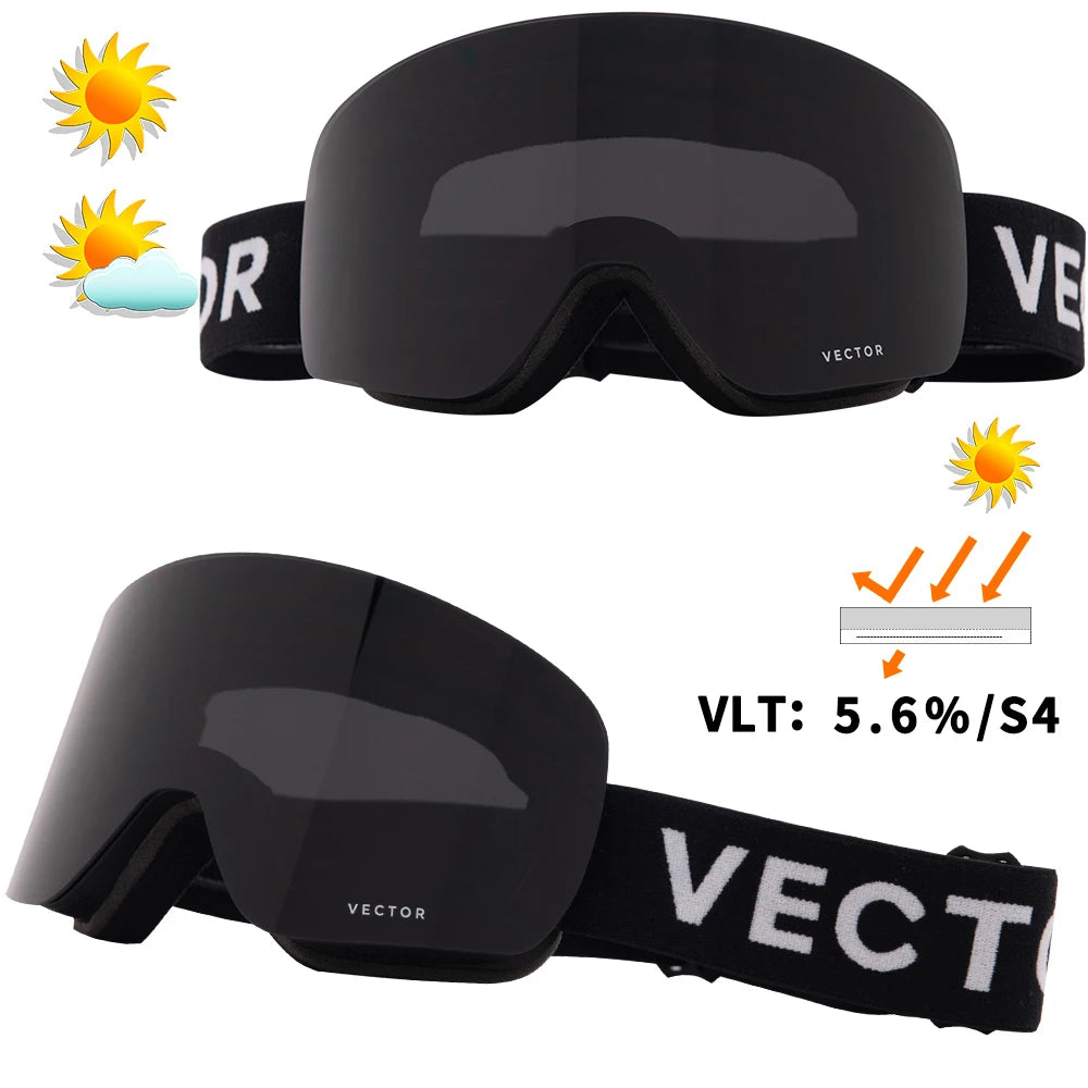 Lunettes de Ski pour homme et femme, avec revêtement Anti-buée, protection UV400