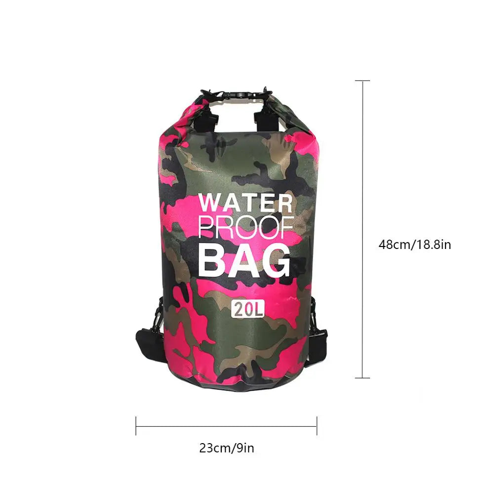 Sac de natation de plage pliable, plongée, rafting, rivière, océan, 5l, 10l, 20l, 30l