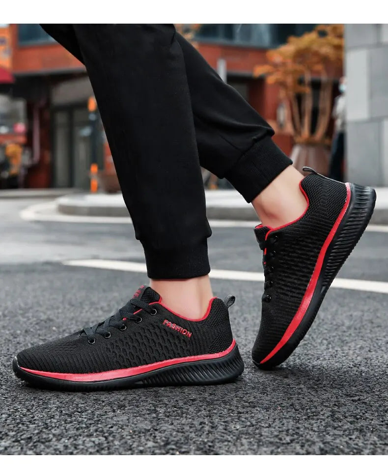 Homme - Chaussures de sport leger, decontractees, confortables, respirant, marche, sneakers, vélo, course, running