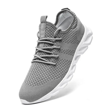  Homme - Chaussures de sport décontractées pour sport, baskets légères, chaussures de course en maille respirante, chaussures de tennis de jogging