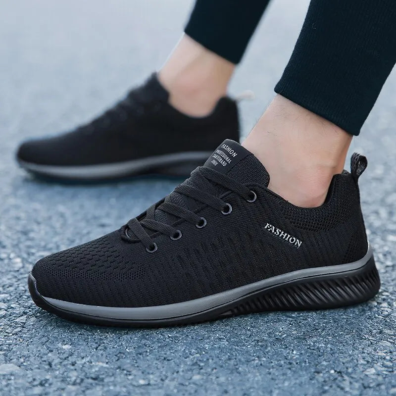 Homme - Chaussures de sport, basket, confortables, respirant, marche, vélo, course, fitness