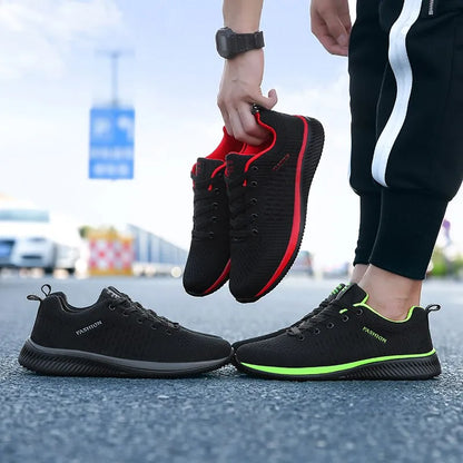 Homme - Chaussures de sport leger, basket, confortables, respirant, marche, vélo, course, fitness