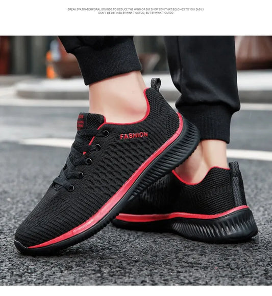 Homme - Chaussures de sport léger, décontractées, confortables, respirant, marche, sneakers, vélo, course, running