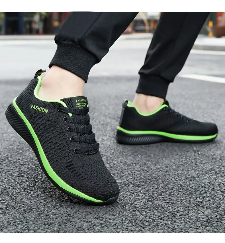 Homme - Chaussures de sport leger, decontractees, confortables, respirant, marche, sneakers, vélo, course