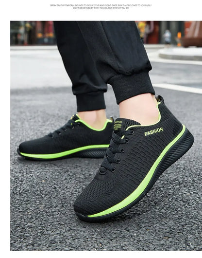Homme - Chaussures de sport léger, décontractées, confortables, respirant, marche, sneakers, vélo, course, running