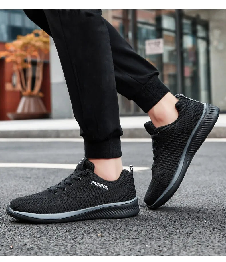 Homme - Chaussures de sport leger, decontractees, confortables, respirant, marche, sneakers, vélo, course, running