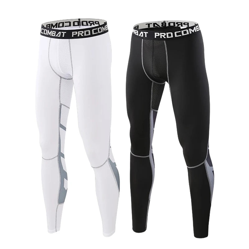 Homme - Legging de cyclisme, course à pied, basket-ball, football, pantalon de survêtement, collants de fitness