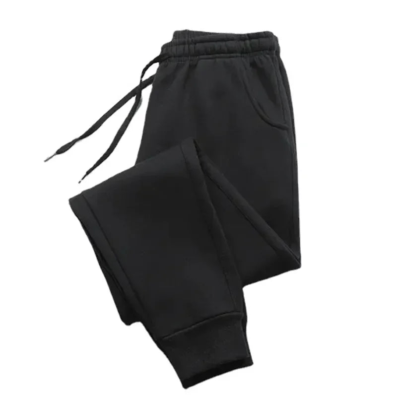 Homme - Pantalon en coton pour homme, décontracté, entraînement de fitness