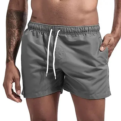 Homme - Short de bain respirant pour homme, maillot de bain, séchage rapide, surf, plage
