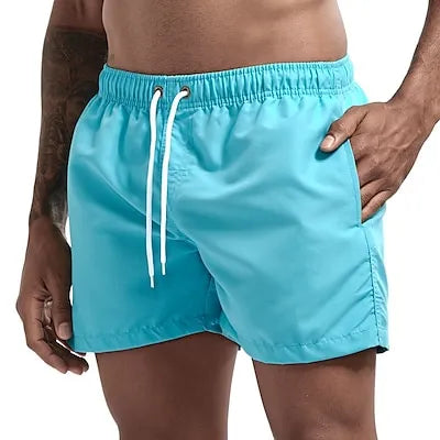 Homme - Short de bain respirant pour homme, maillot de bain, séchage rapide, surf, plage