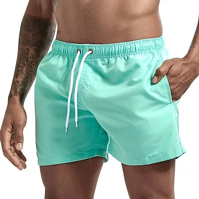 Homme - Short de bain respirant pour homme, maillot de bain, séchage rapide, surf, plage