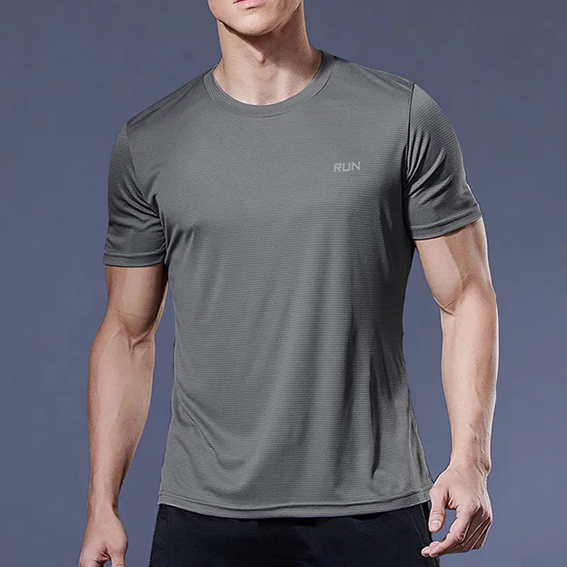 Homme - T-shirt de jogging, fitness, salle de sport