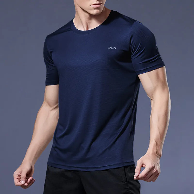 Homme - T-shirt de jogging, fitness, salle de sport