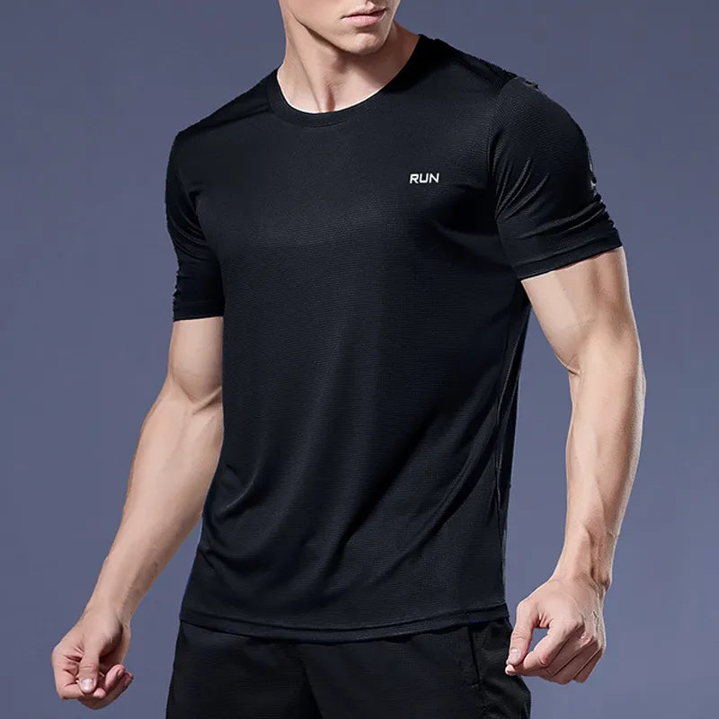 Homme - T-shirt de jogging, fitness, salle de sport