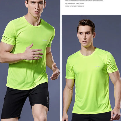 Homme - T-shirt de jogging, fitness, salle de sport