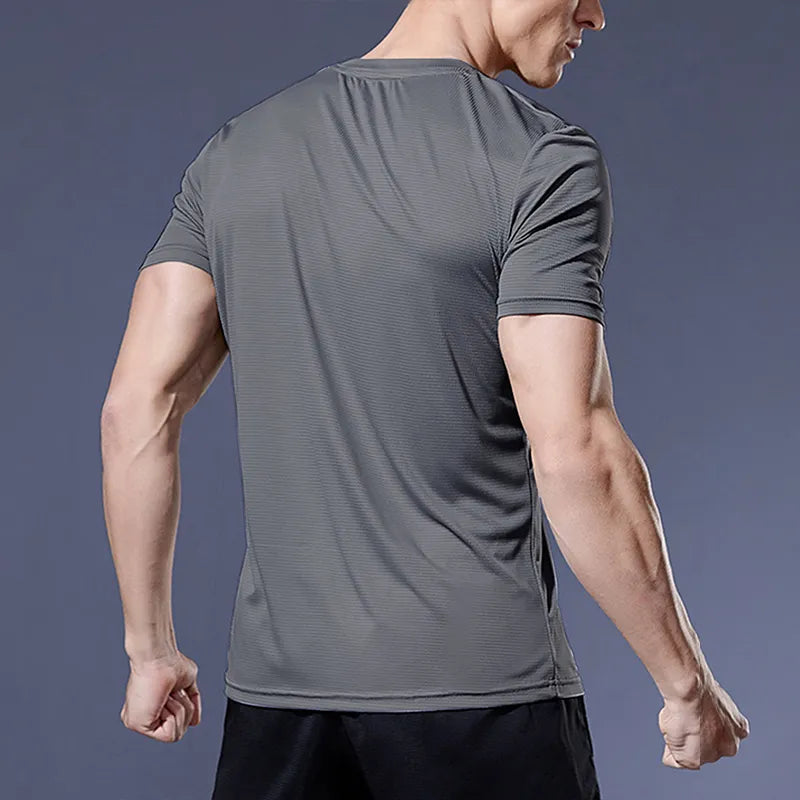 Homme - T-shirt de jogging, fitness, salle de sport