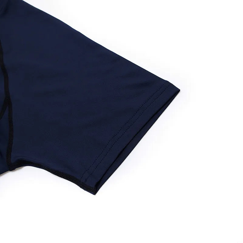 Homme - T-shirt de sport, compression à manches courtes