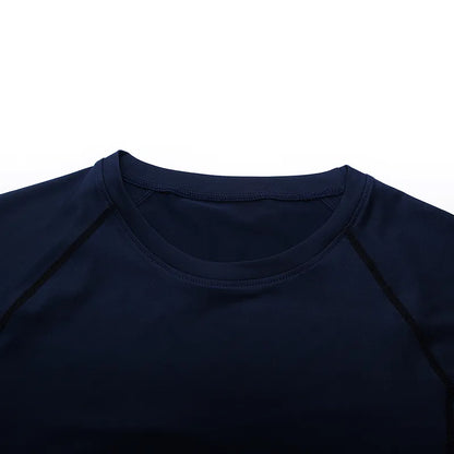 Homme - T-shirt de sport, compression à manches courtes